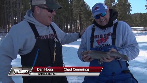 Panfish and Rainbow Trout on Pactola Lake