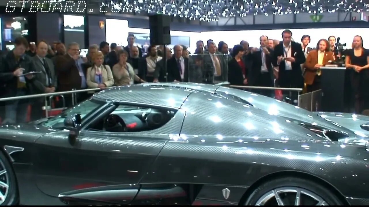 Legendary Koenigsegg CCXR Edition Launch at Geneva Salon 2008