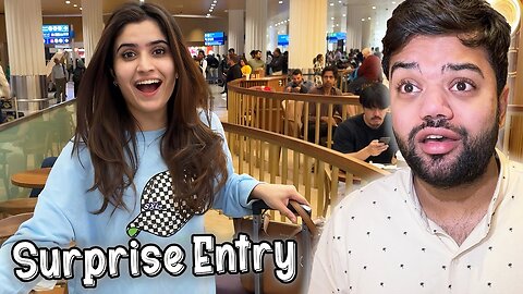 My Wife Surprised Me In Dubai ❤️ | Emotional😭