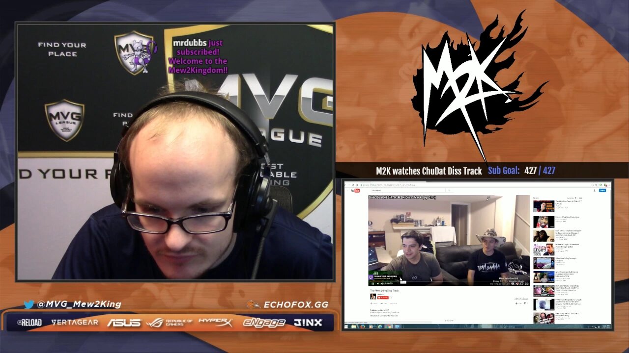 M2K watches ChuDat Diss Track While ChuDat Watches