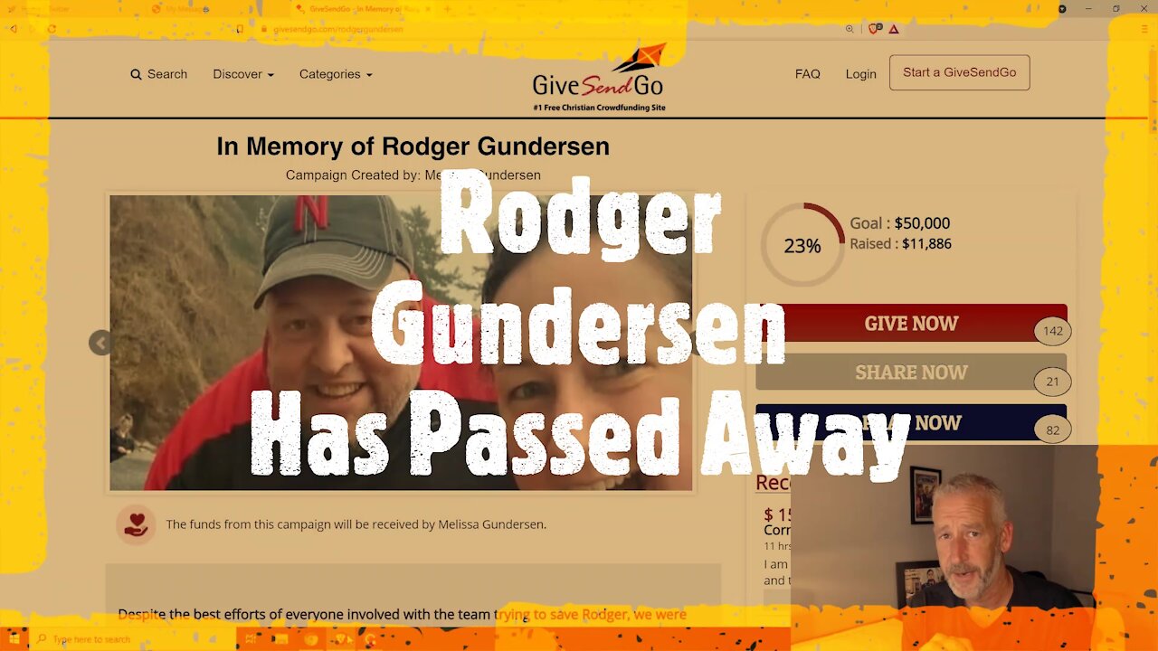 Rodger Gundersen Has Passed