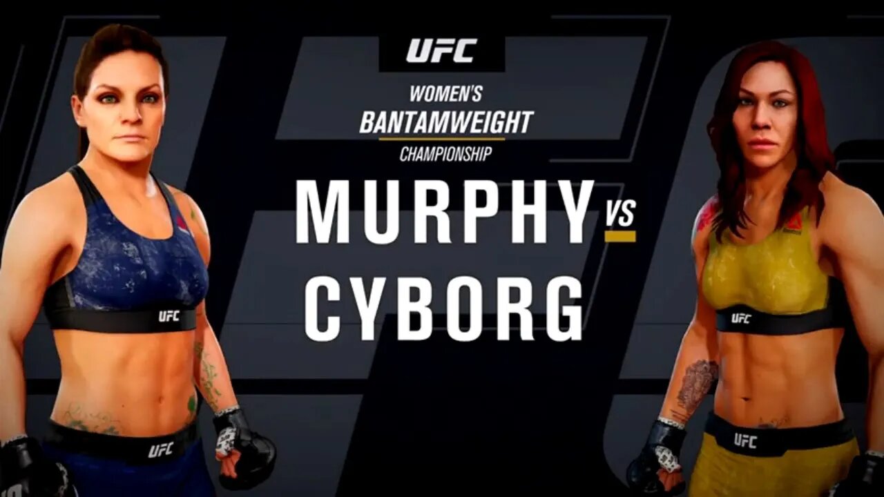 EA Sports UFC 3 Gameplay Cris Cyborg vs Lauren Murphy