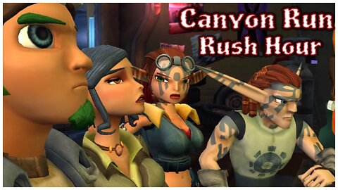 Jak X: Combat Racing | Canyon Run - Rush Hour