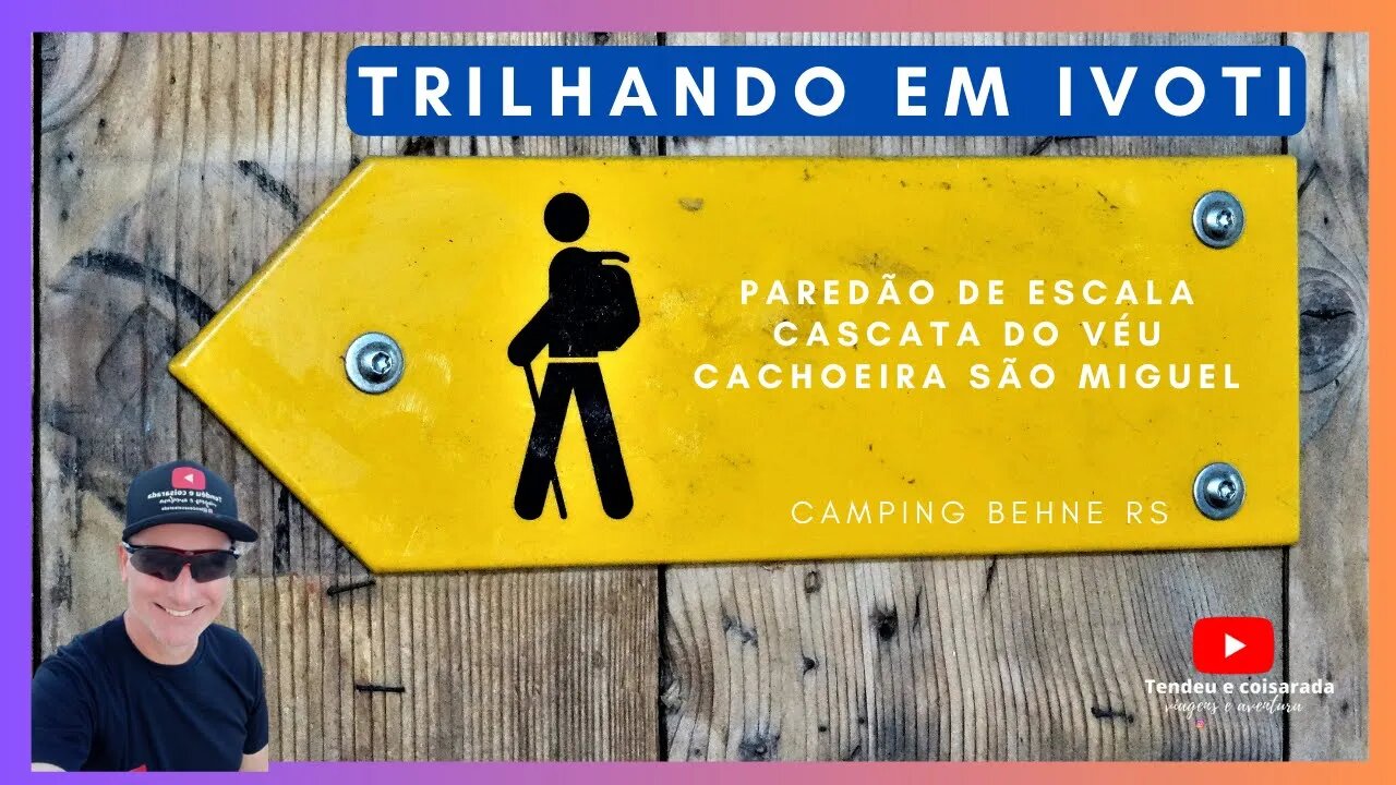 🥾TRILHANDO EM IVOTI - RS | ÁREA DE RAPEL, CASCATA VÉU E CACHOEIRA SÃO MIGUEL - CAMPING BEHNE