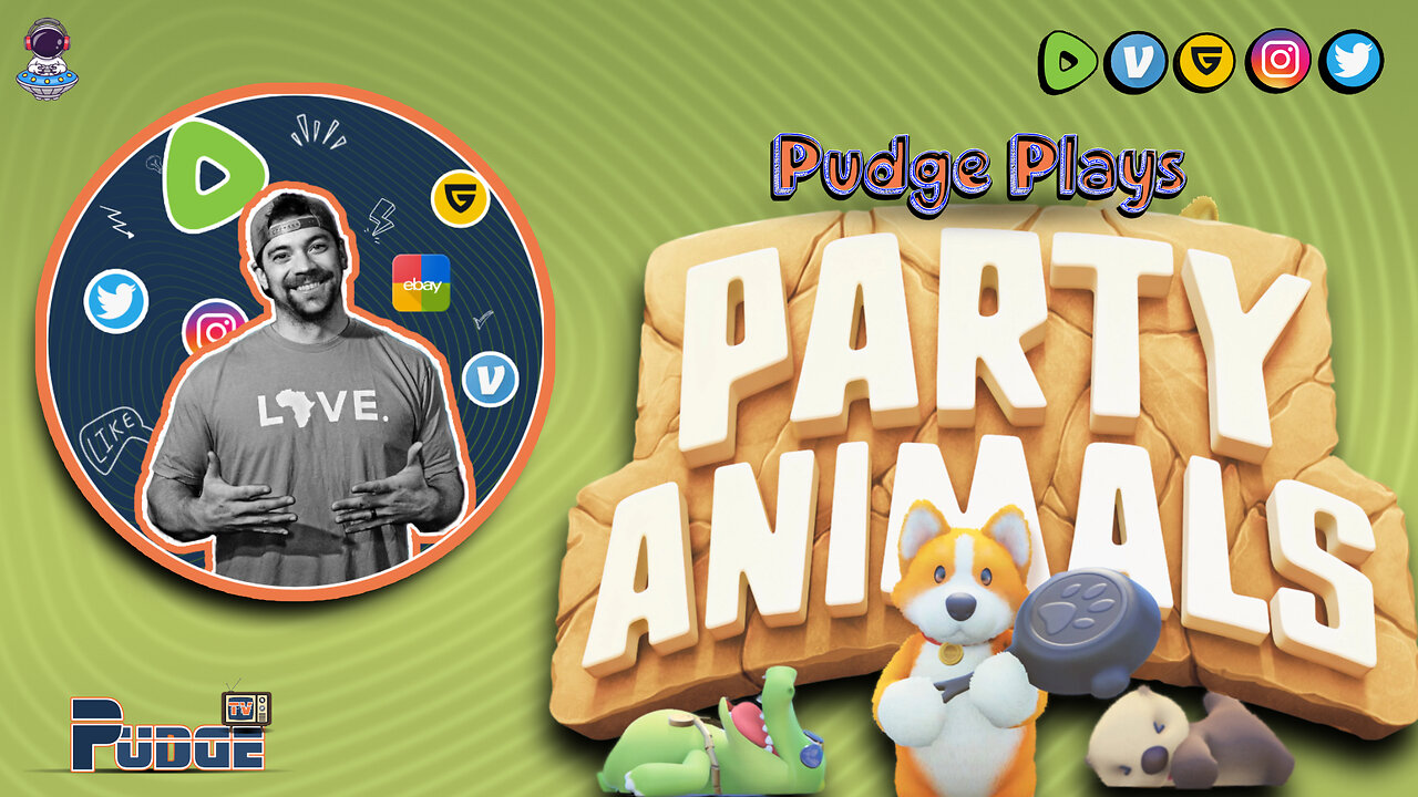 Party Animals | Pudge Plays | First Time Playing