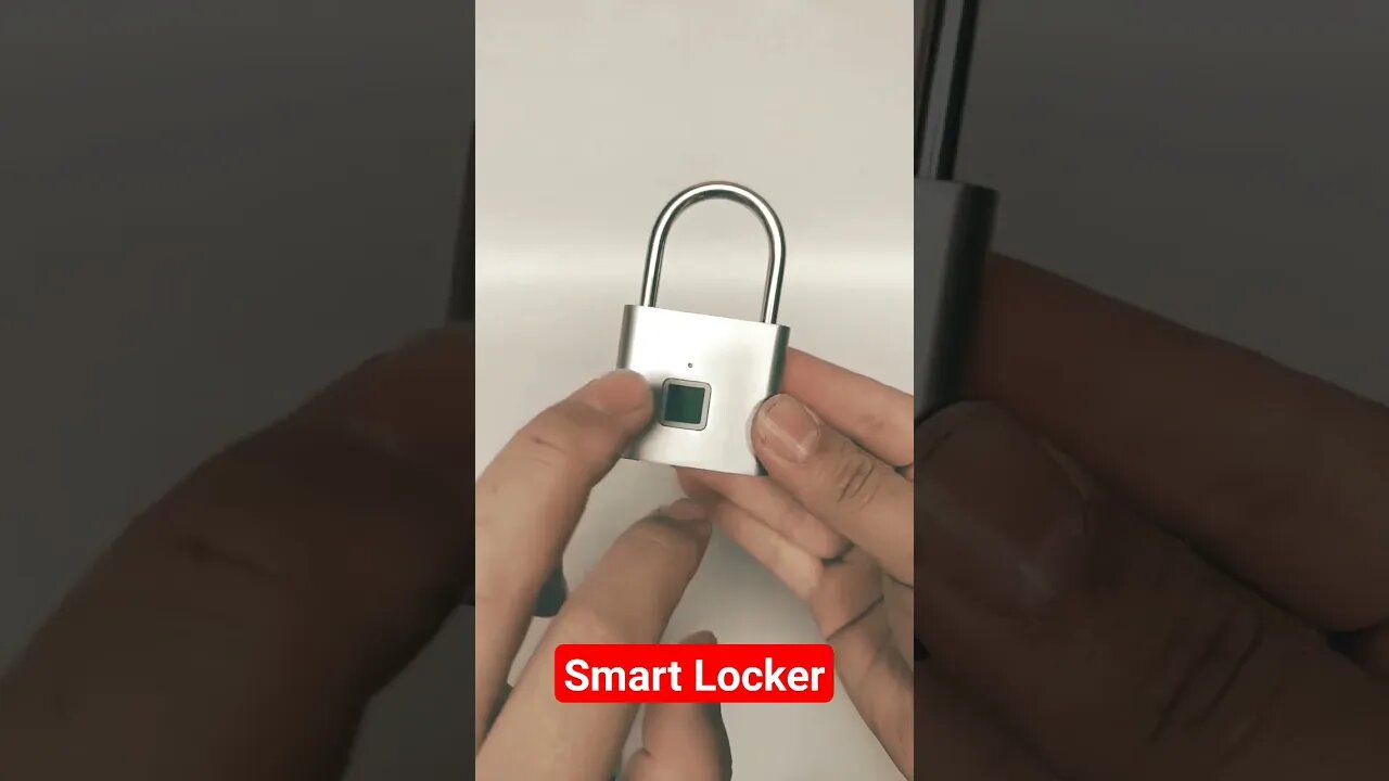 smart locker #lock #viral #digital #biometric #fingerprint_lock #live