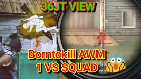 Borntokill AWM || FREE FIRE UNITING THE WORLD, LOVE U BORN2KILL AWM