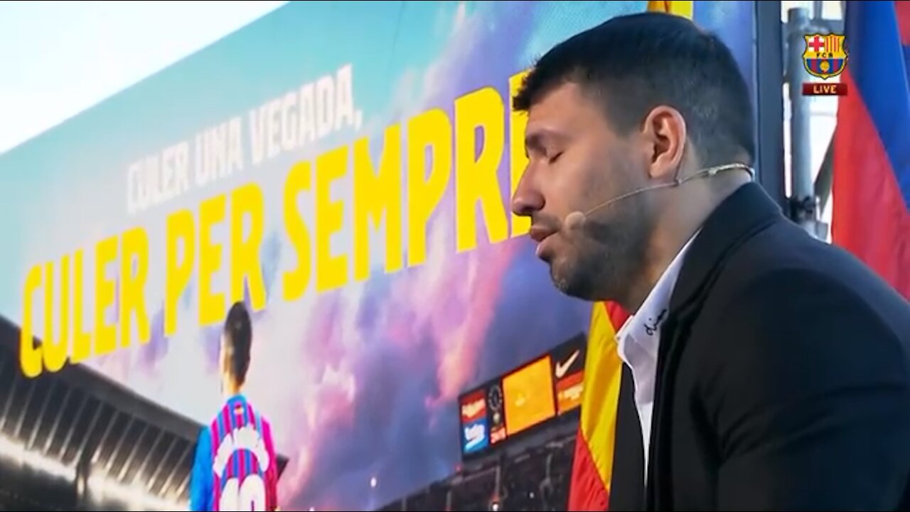 Sergio Aguero confirms retirement due to heart condition