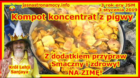 Kompot koncentrat z pigwy z dodatkiem przypraw - Smaczny i zdrowy! NA ZIMĘ!