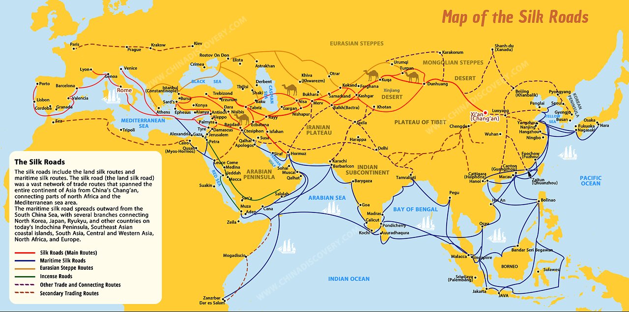 The Old and New Silk Road - Geography and Geopolitics