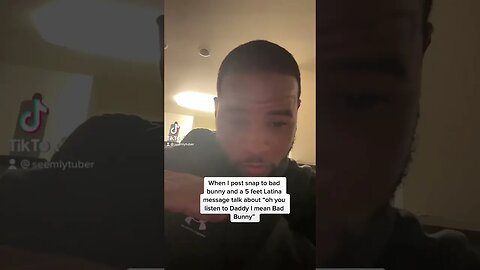 When you post bad bunny #tiktok #tiktokvideo #trending