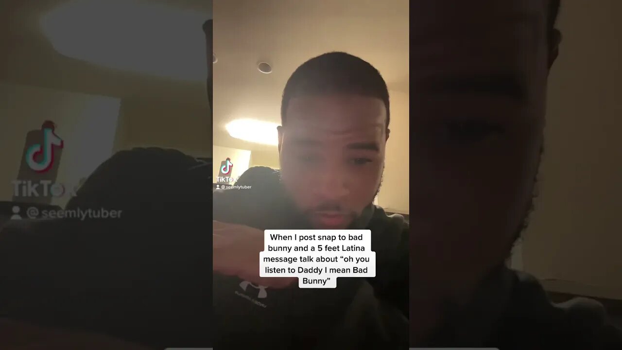 When you post bad bunny #tiktok #tiktokvideo #trending