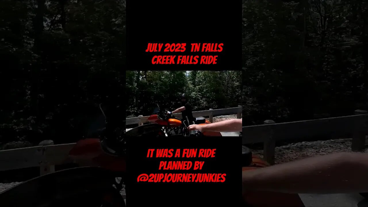 2023 TN Fall Creek Falls Ride. Route mapped & Led by @2upjourneyjunkies . @raysmotolife Left Us