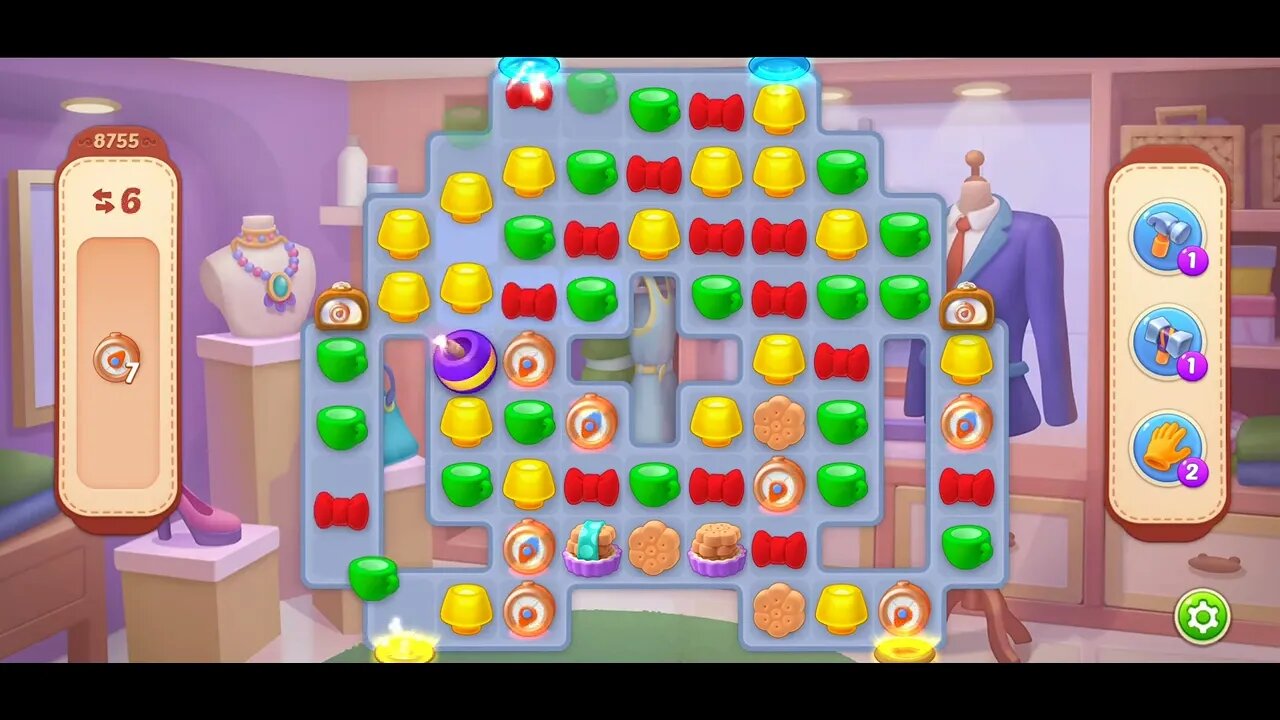 Playrix Homescapes Gameplay Walkthrough Level 8755