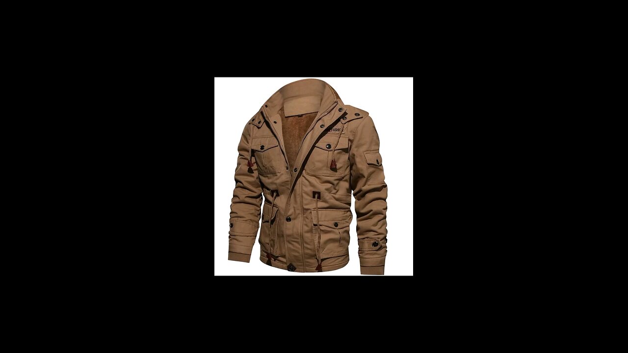 High Quality Men’s Winter Fleece Jacket | Warm Thick Outerwear