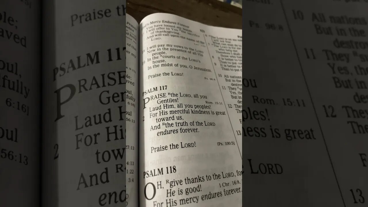 God’s Mercy Endures Forever!