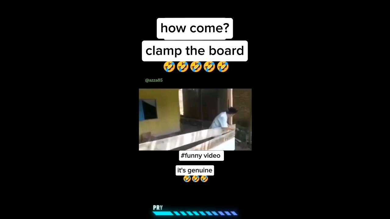 clamp the board