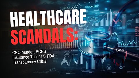 Healthcare Scandals: CEO Murder, BCBS Insurance Tactics & FDA Transparency Crisis