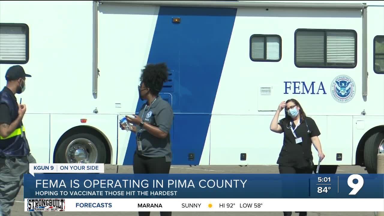 Operations begin at FEMA mobile vaccination units