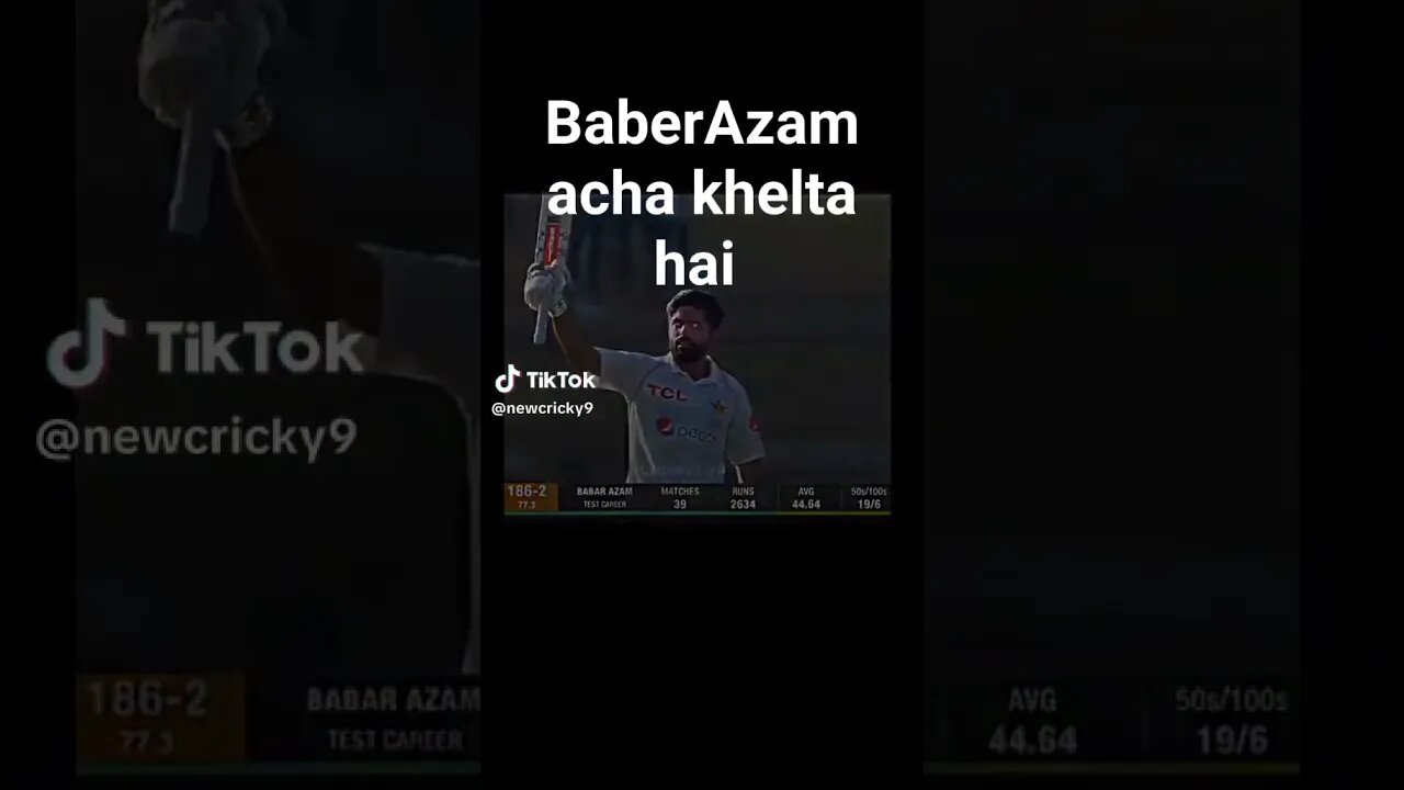 BaberAzam acha khelta hai ❤️🥰✌️ #youtubeshorts #cricket #batsman #cricketplayer