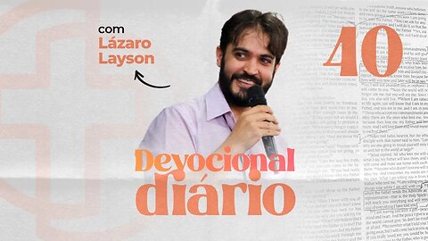 Devocional Diário - Como lidar com a ansiedade? - Mateus 6:25-34