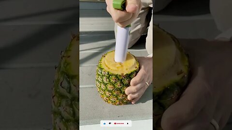 Sweet and Juicy Pineapple #shorts #satisfying #viral #asmr #short #pineapple