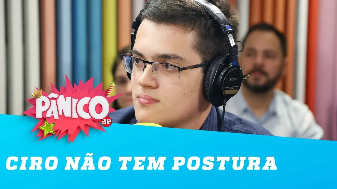 Carmelo Neto: Ciro não tem postura de candidato