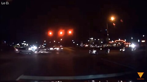 Wreck Caught on Dash Cam.