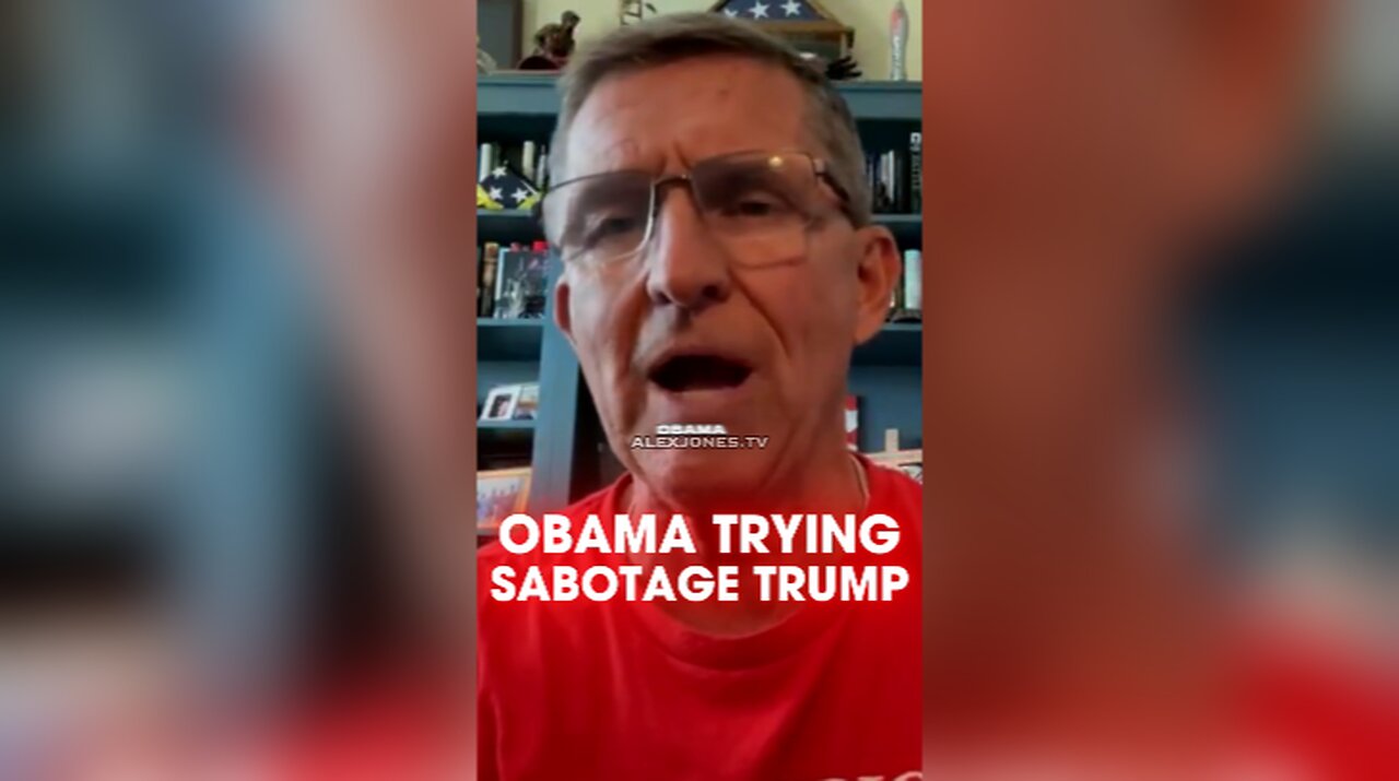 Alex Jones & General Flynn: Obama Attempting To Sabotage Trump Term 2 - 11/15/24
