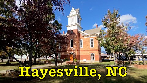 I'm visiting every town in NC - Hayesville, North Carolina