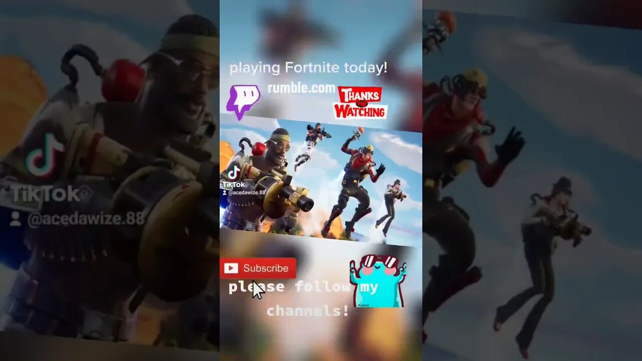 check out my rumble page. Acedawize88.