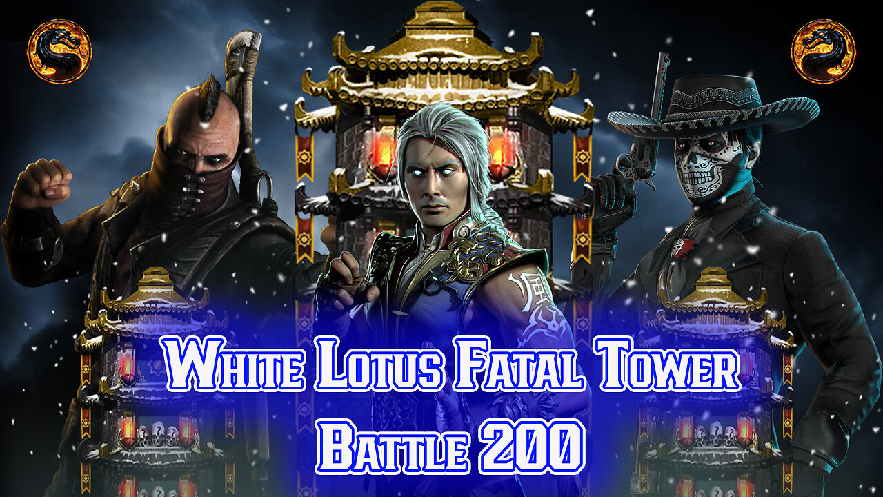 MK Mobile. White Lotus Fatal Tower Battle 200