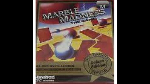 marble madness amstrad cpc464 review