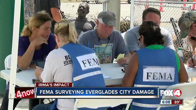 FEMA arrives in storm-ravaged Everglades City