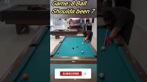 shoulda been 7 #8ballpool #shorts