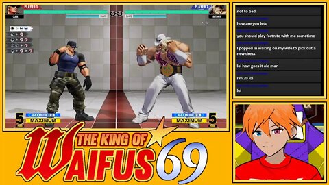 KOF XV Just training and Trial missions until I get tired and hungry part 2