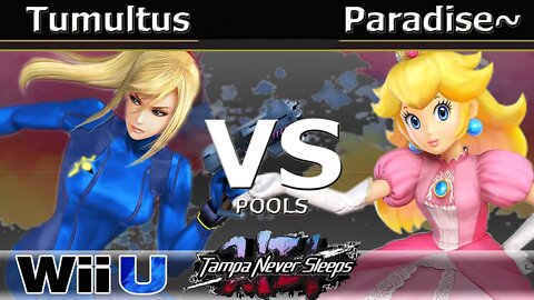 Tumultus (Zero Suit) vs. Paradise~ (Peach) - Wii U Pools - TNS7