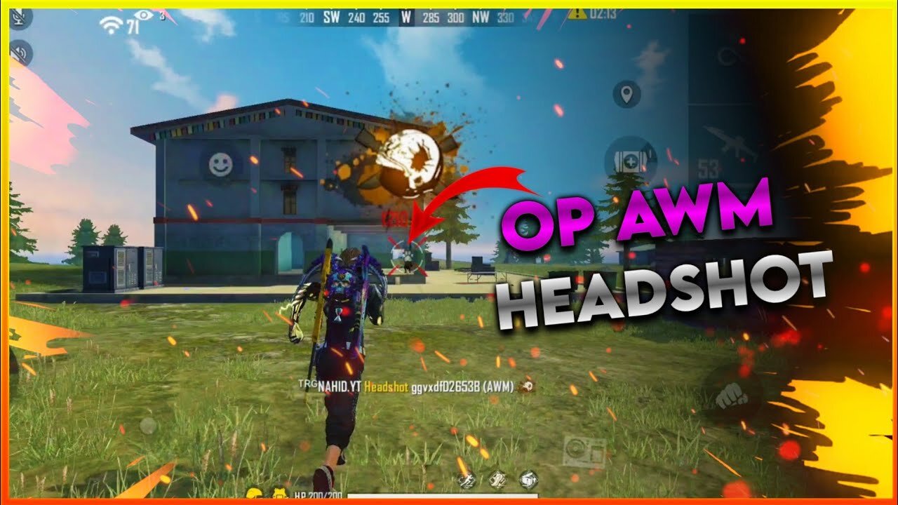 B2K AWM Headshot / BORN 2 KILL / @BORN2KILL _HEADSHORT / @FREE FIRE