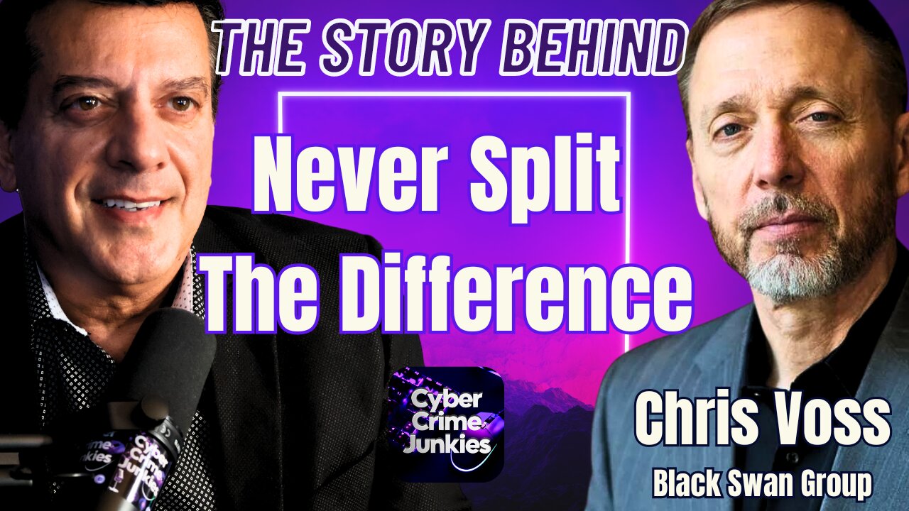 Story Behind Never Split the Difference. Chris Voss.