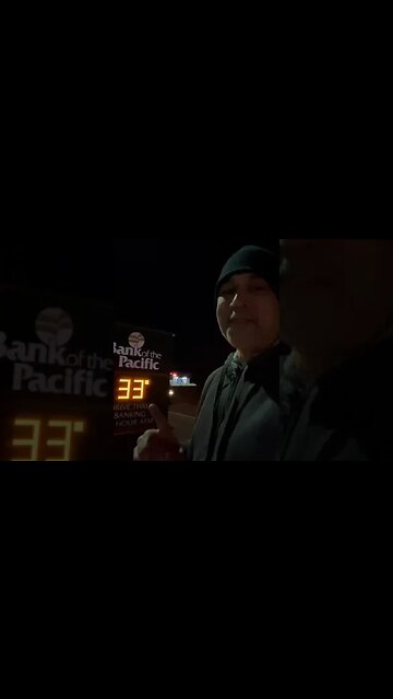 When it’s 33 Degrees even though it’s 40