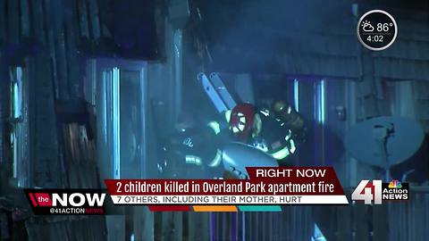 2 kids dead, 7 others hurt in OP apartment fire