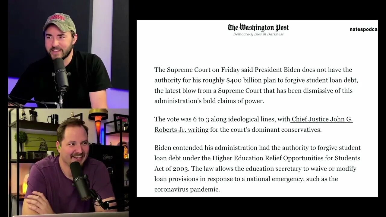 Student Debt Discussion (Dumb Bleep Clip)