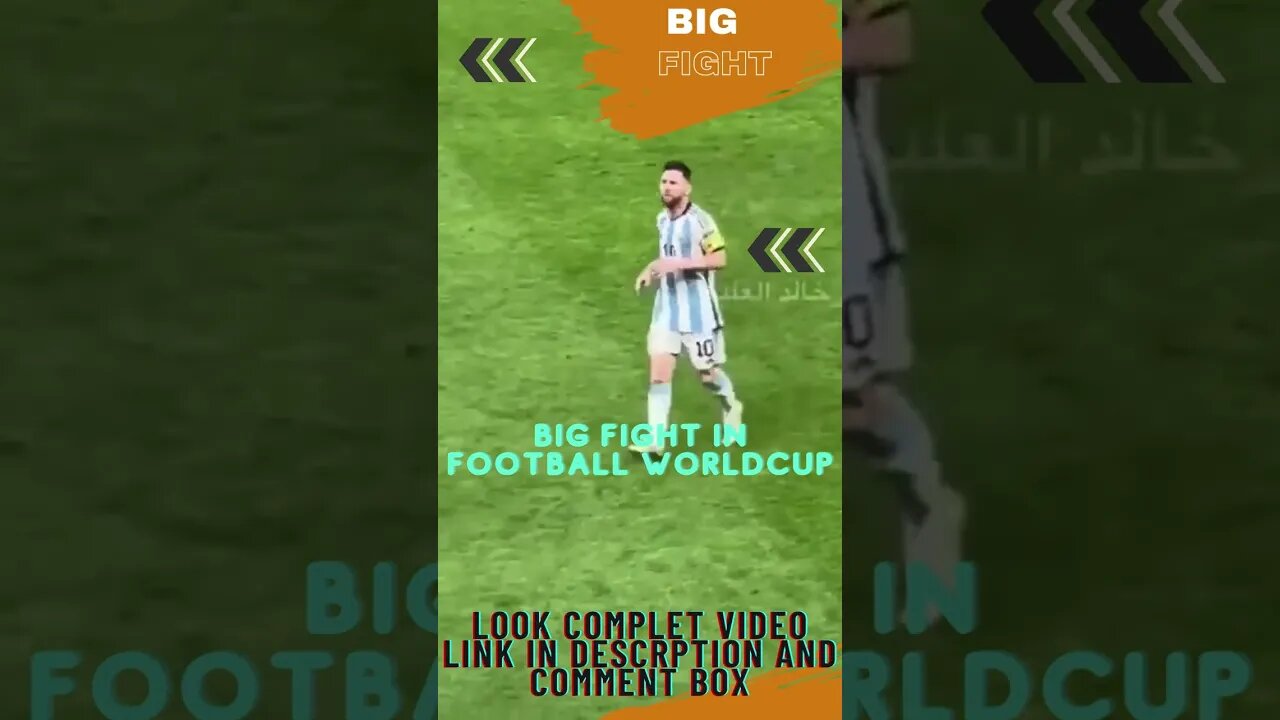 Messi and Argentina Players Get Angry at NETHERLANDS