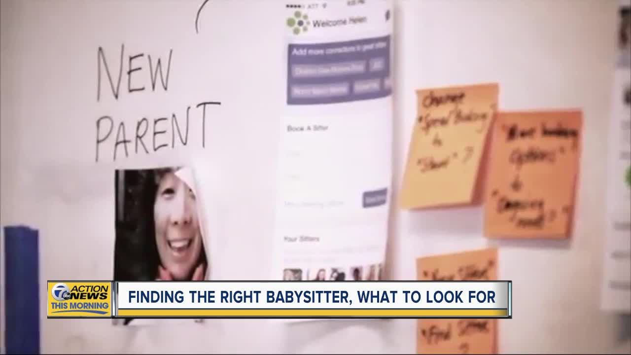 Finding the right babysitter: What to look for
