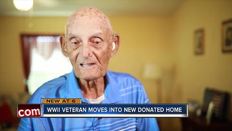 'Chet the vet' moves into new, donated mobile home after community steps in to help