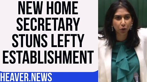 New Home Secretary Has STUNNED Establishment Already