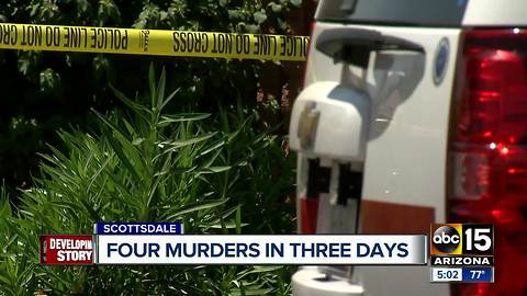 Manhunt underway for Scottsdale area murder suspect