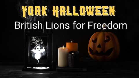 Vendetta Halloween march, British Lions for Freedom York