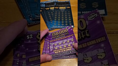 $50,000 a Year For LIFE Florida Lottery Tickets!