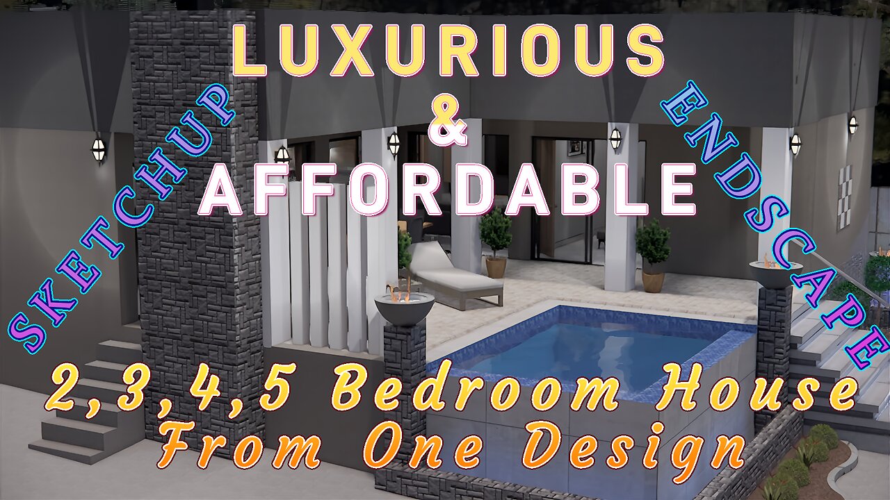 2,3,4,5 Bedrooms Luxury Affordable Home